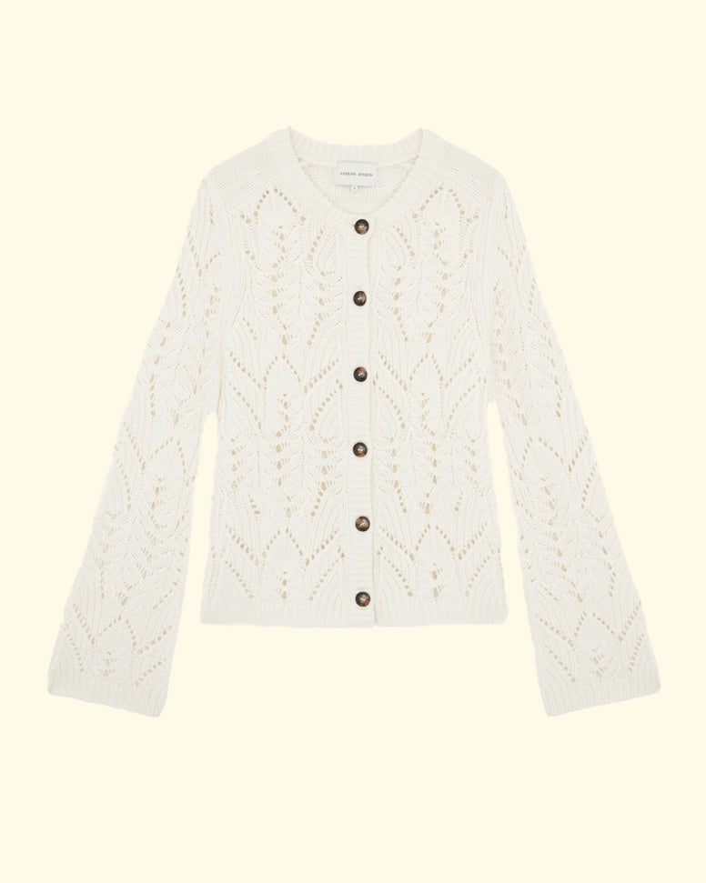 Frutos Cardigan | Ivory