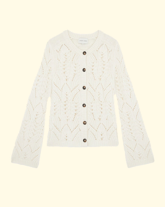 Frutos Cardigan | Ivory