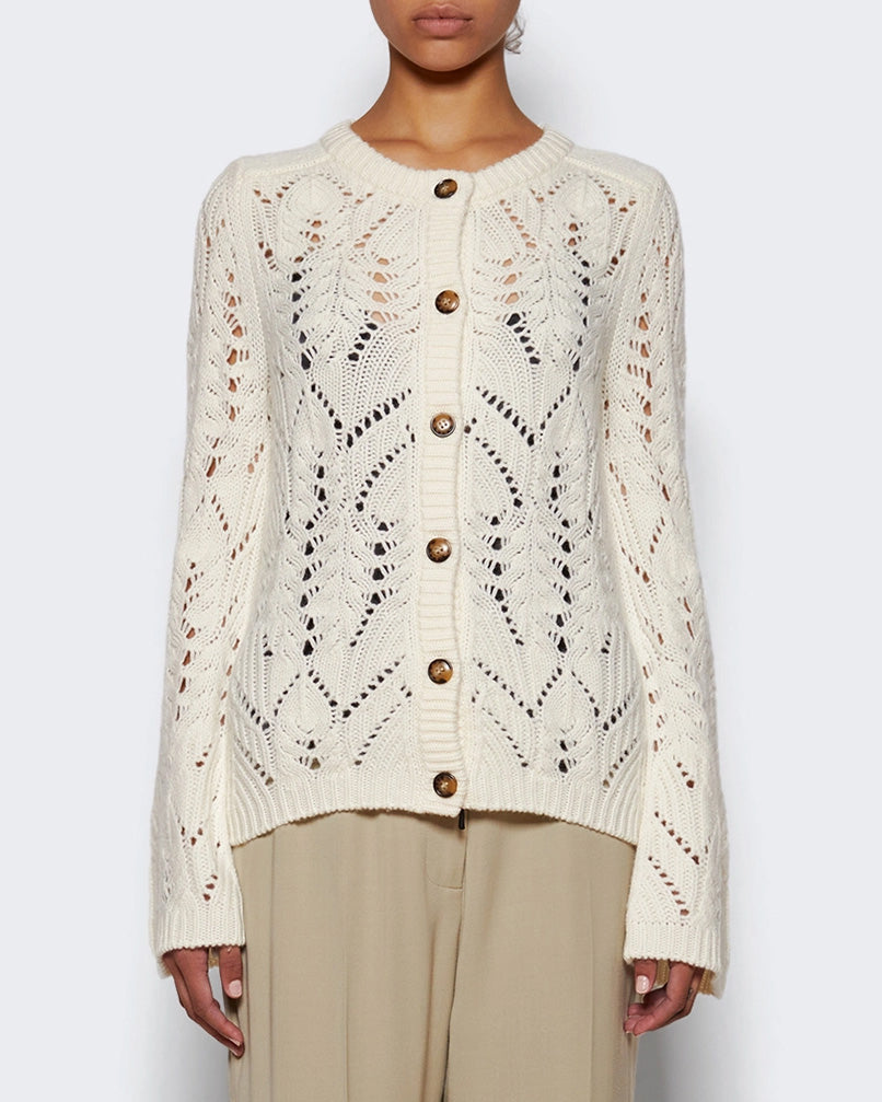 Frutos Cardigan | Ivory