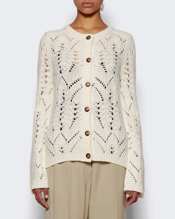 Frutos Cardigan | Ivory