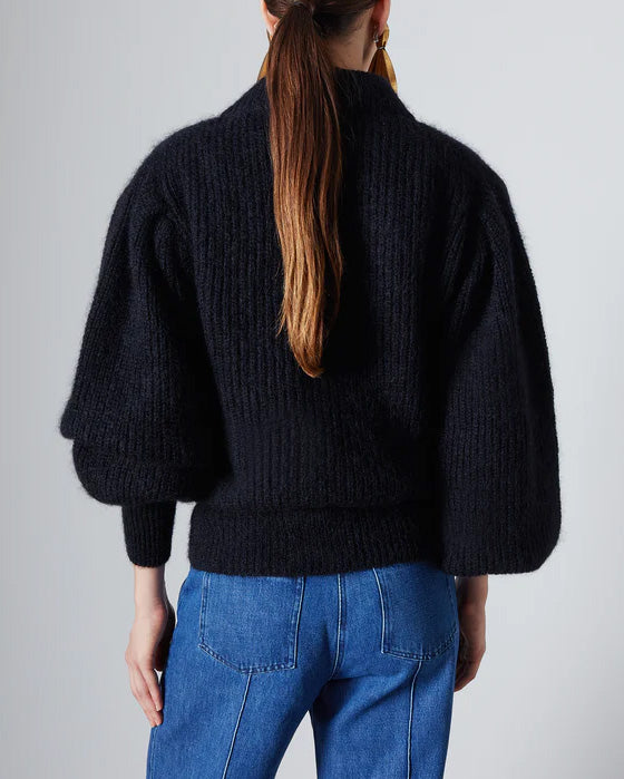 Leandra Knit Cardigan | Black