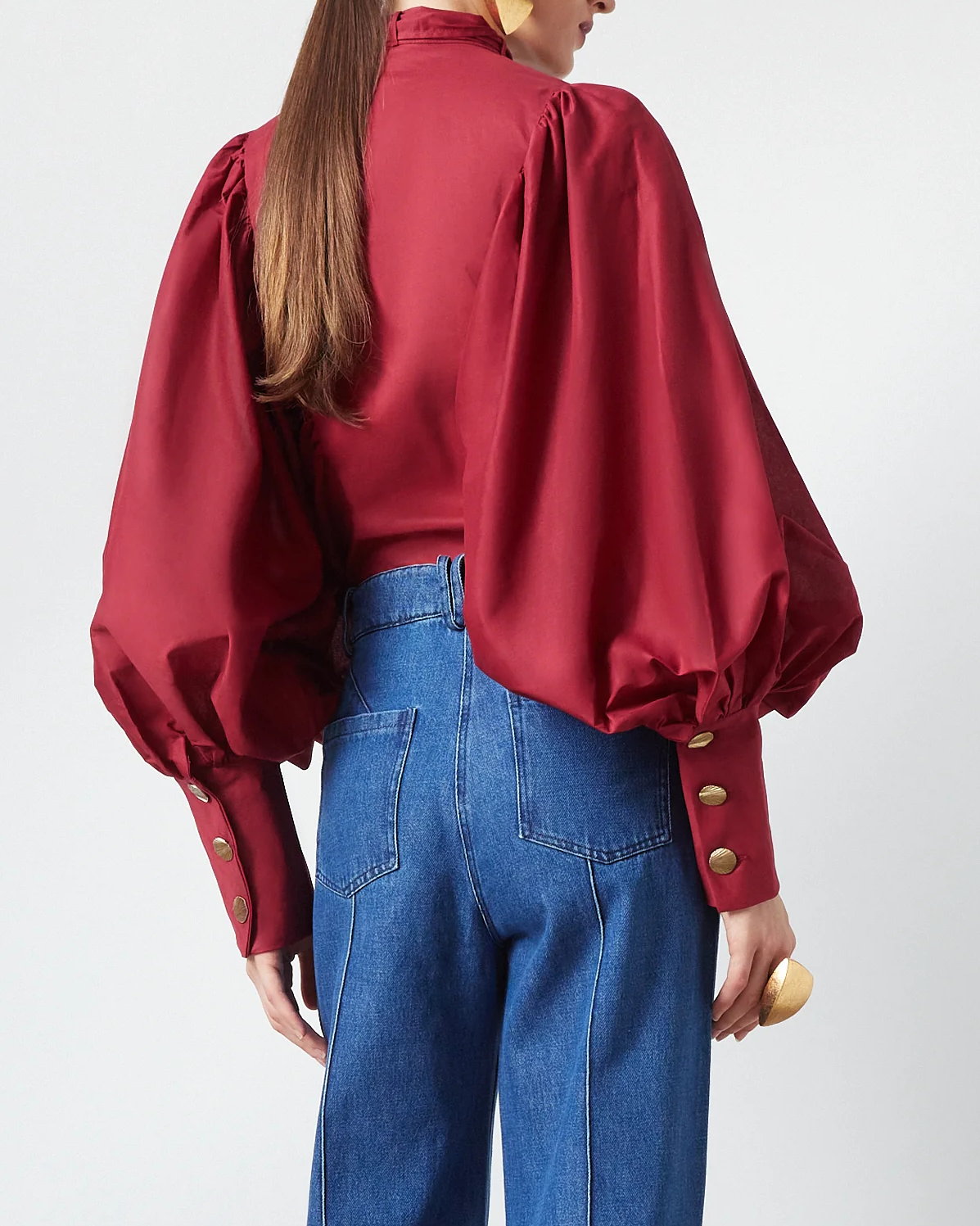 Celeste Shirt | Garnet