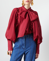 Celeste Shirt | Garnet