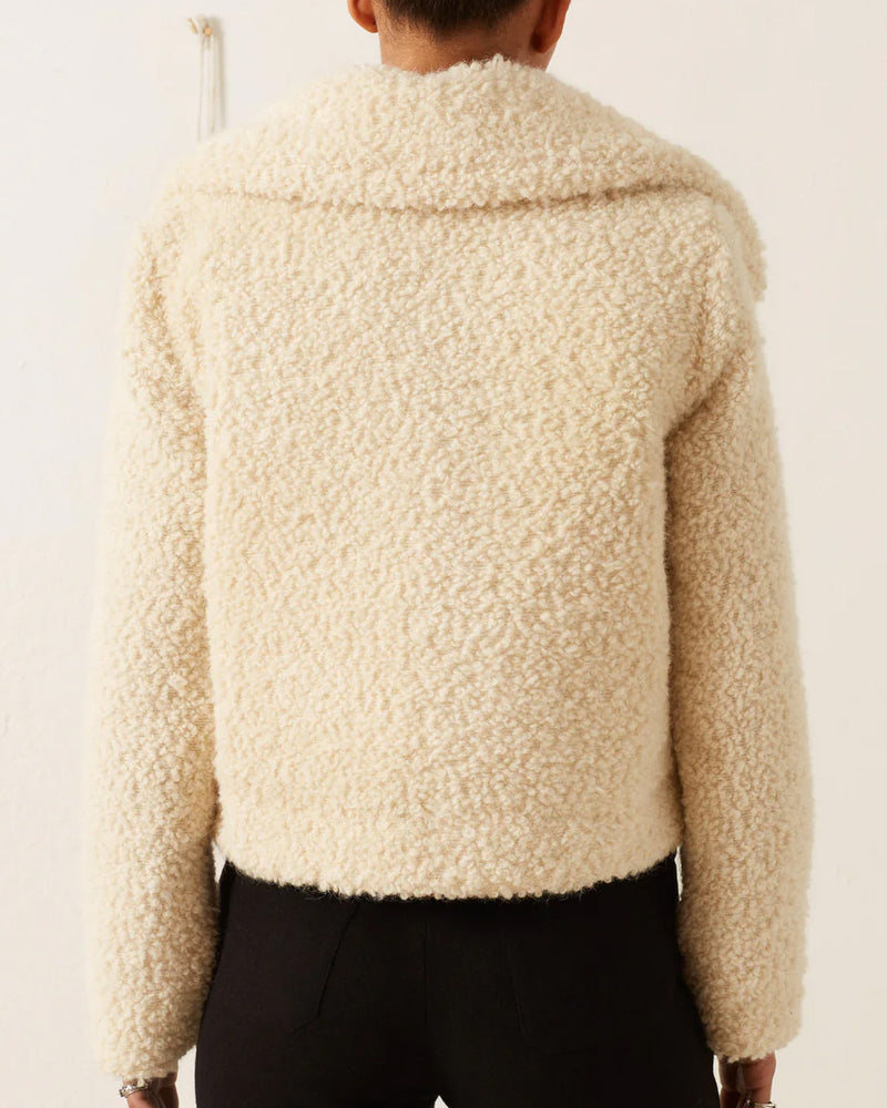 Colby Suri Wool Jacket | Ivory Suri