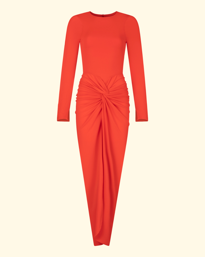 Sydelle Dress | Tangerine