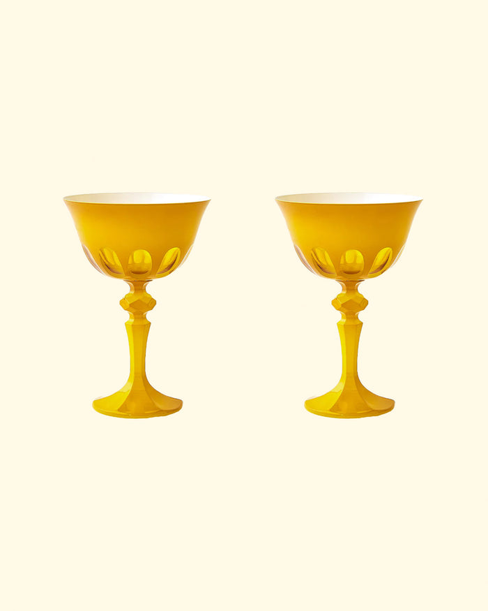 Rialto Glass | Saffron Set