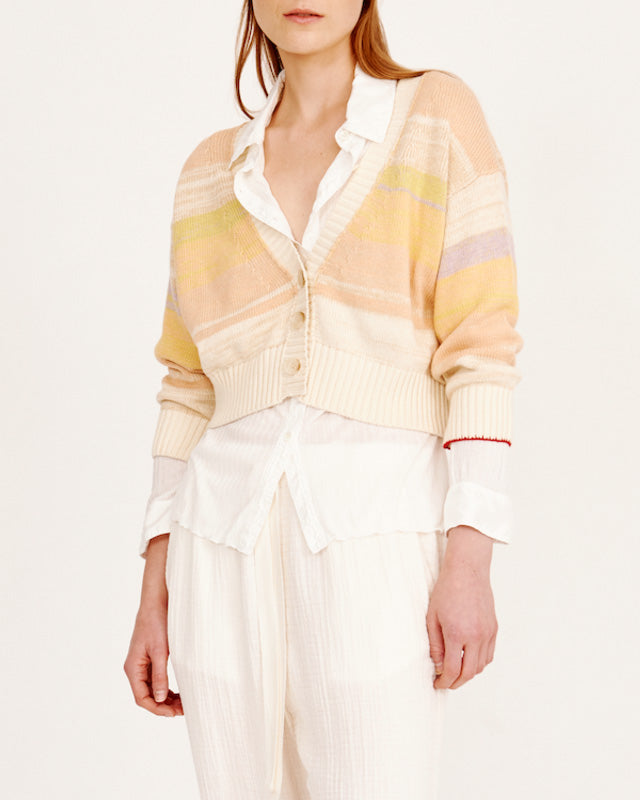 Gower Cardigan | Yellows