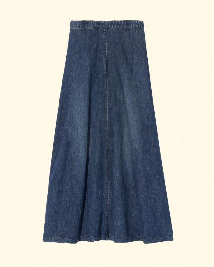 Astrid Denim Skirt | Classic Wash