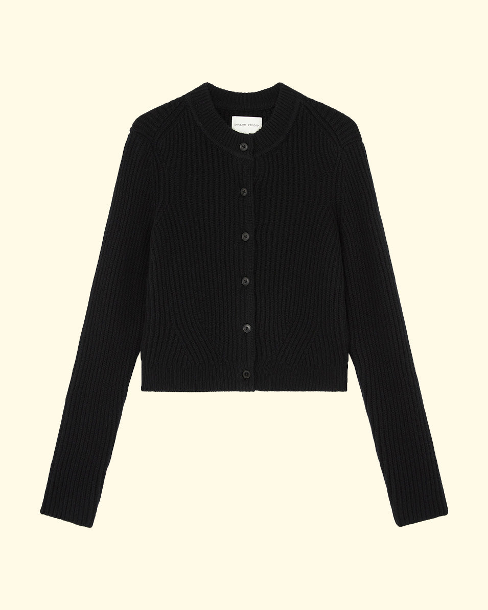 Heron Cardigan | Black