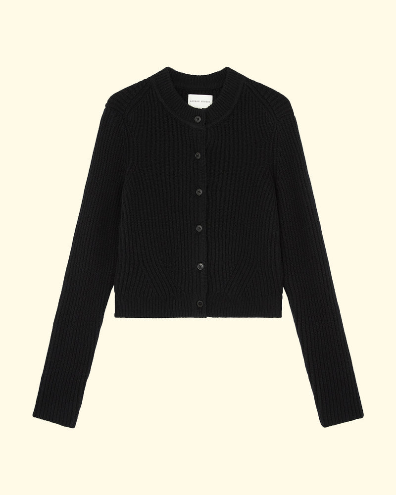 Heron Cardigan | Black