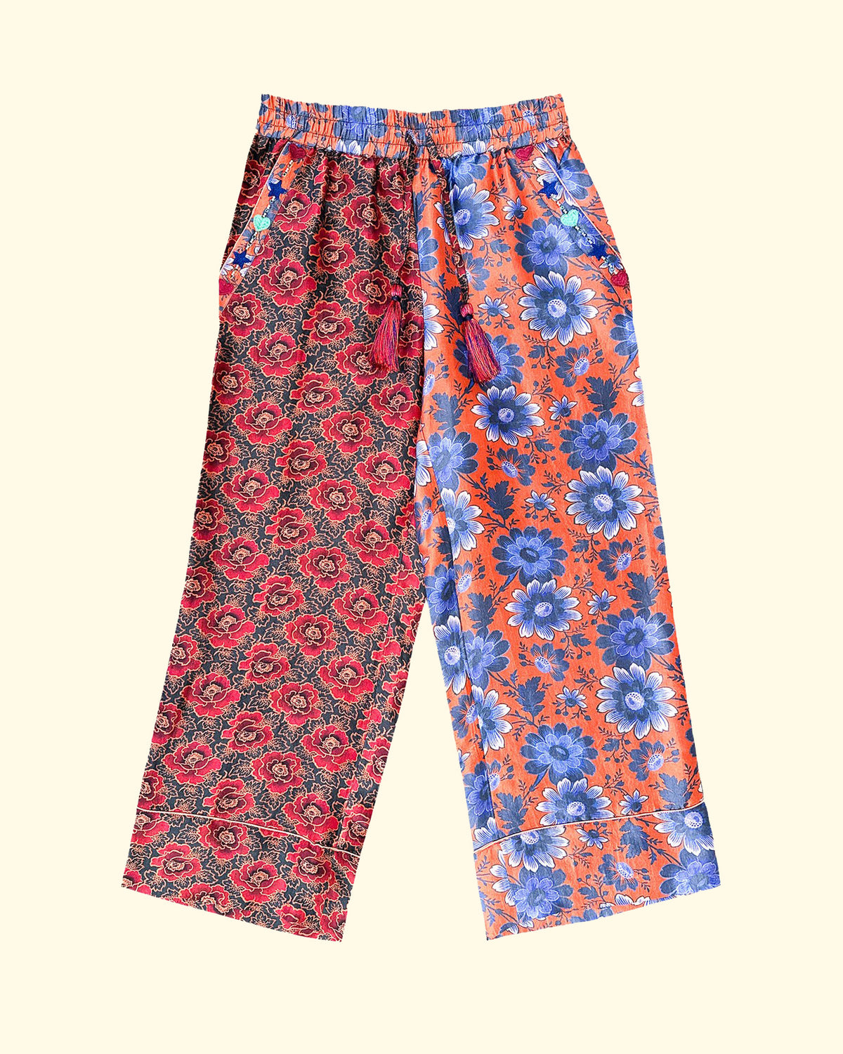 Patchwork Pant | Orange