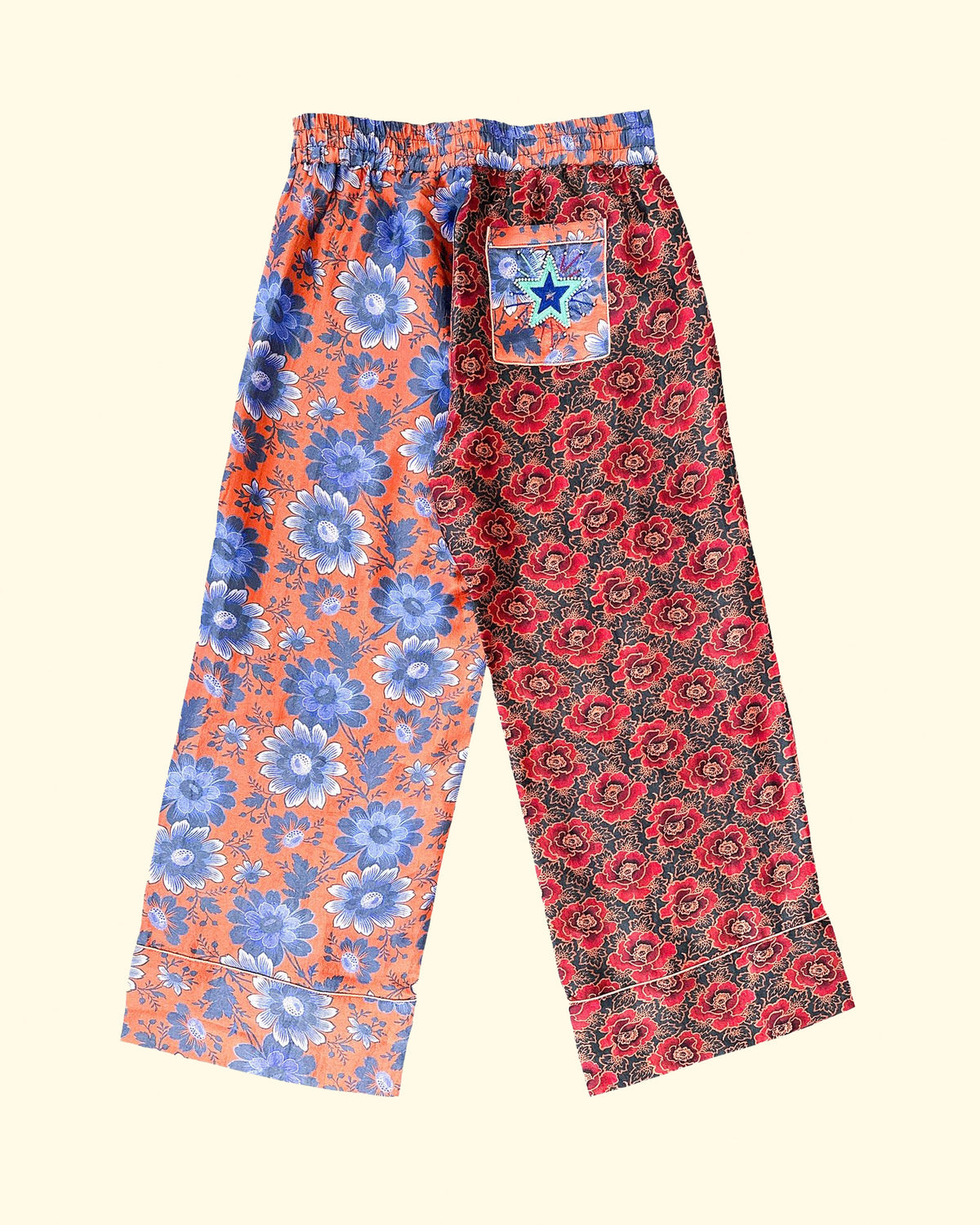 Patchwork Pant | Orange