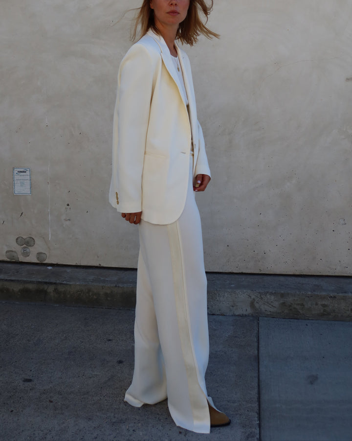 Matte Anvers Satin Smoking Pant | Giglio