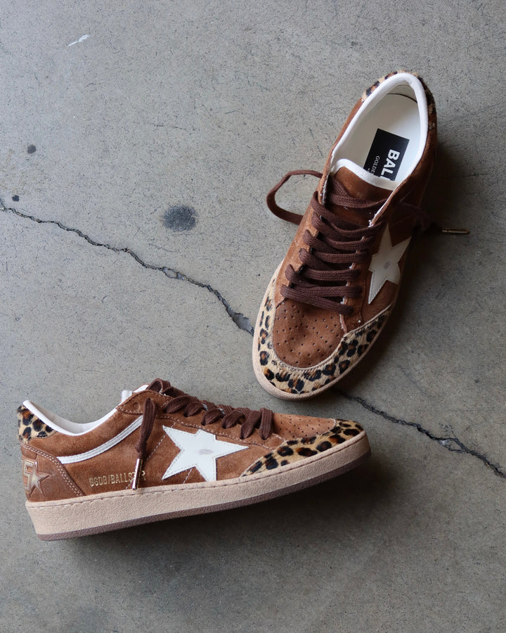 Ballstar | Brown/Leopard/Silver