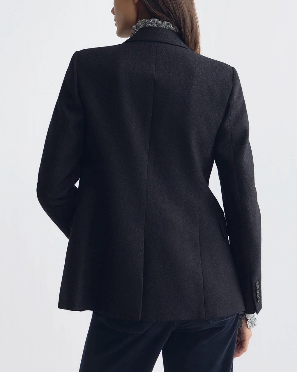 Anabel Tailored Jacket | Dark Charcoal
