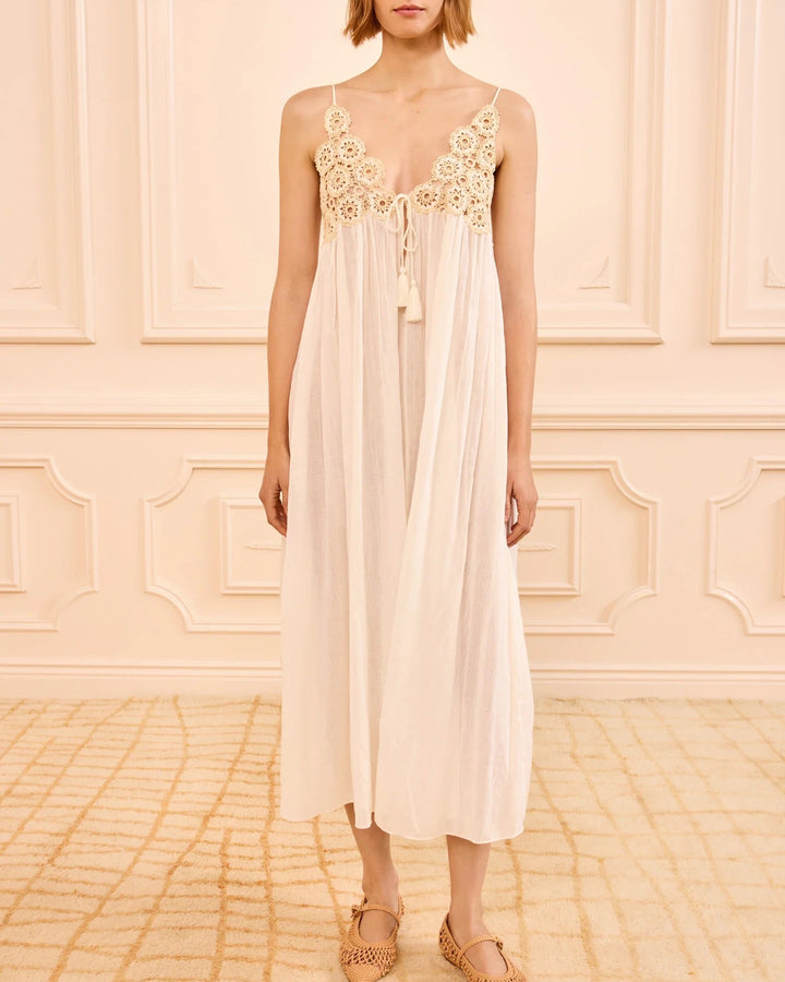 Zadie Coverup Dress | Creme