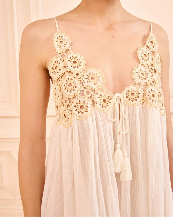 Zadie Coverup Dress | Creme