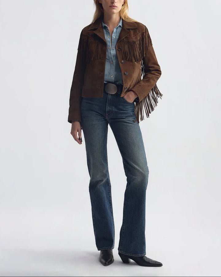 Eloi Suede Jacket | Hazelnut