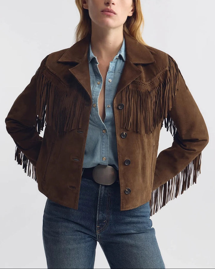 Eloi Suede Jacket | Hazelnut