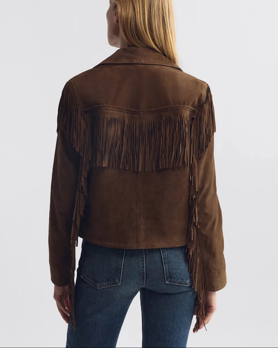 Eloi Suede Jacket | Hazelnut