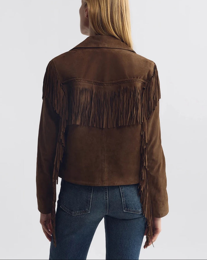 Eloi Suede Jacket | Hazelnut