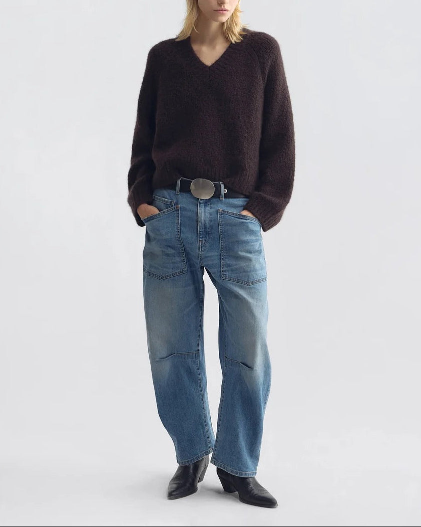 Isley Sweater | Dark Cedar