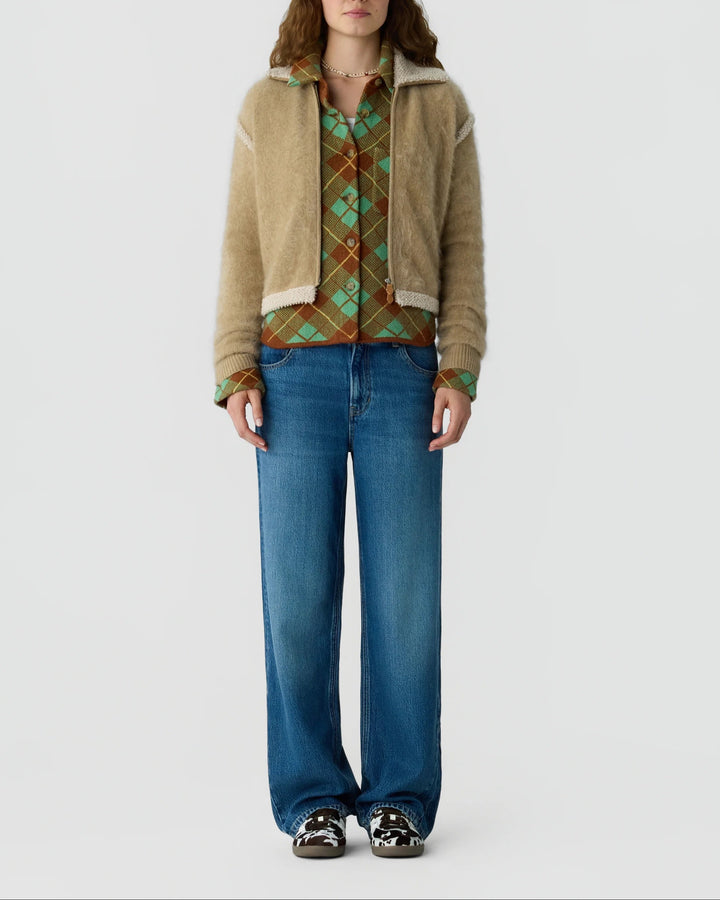 Grizzly Frankie Jacket | Camel