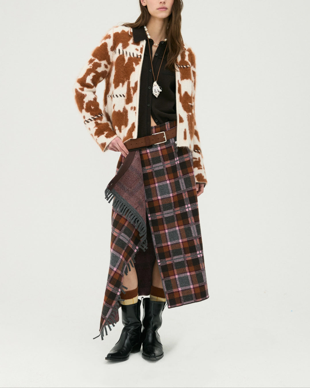 Tartan Wrap Skirt | Sprinkle Combo