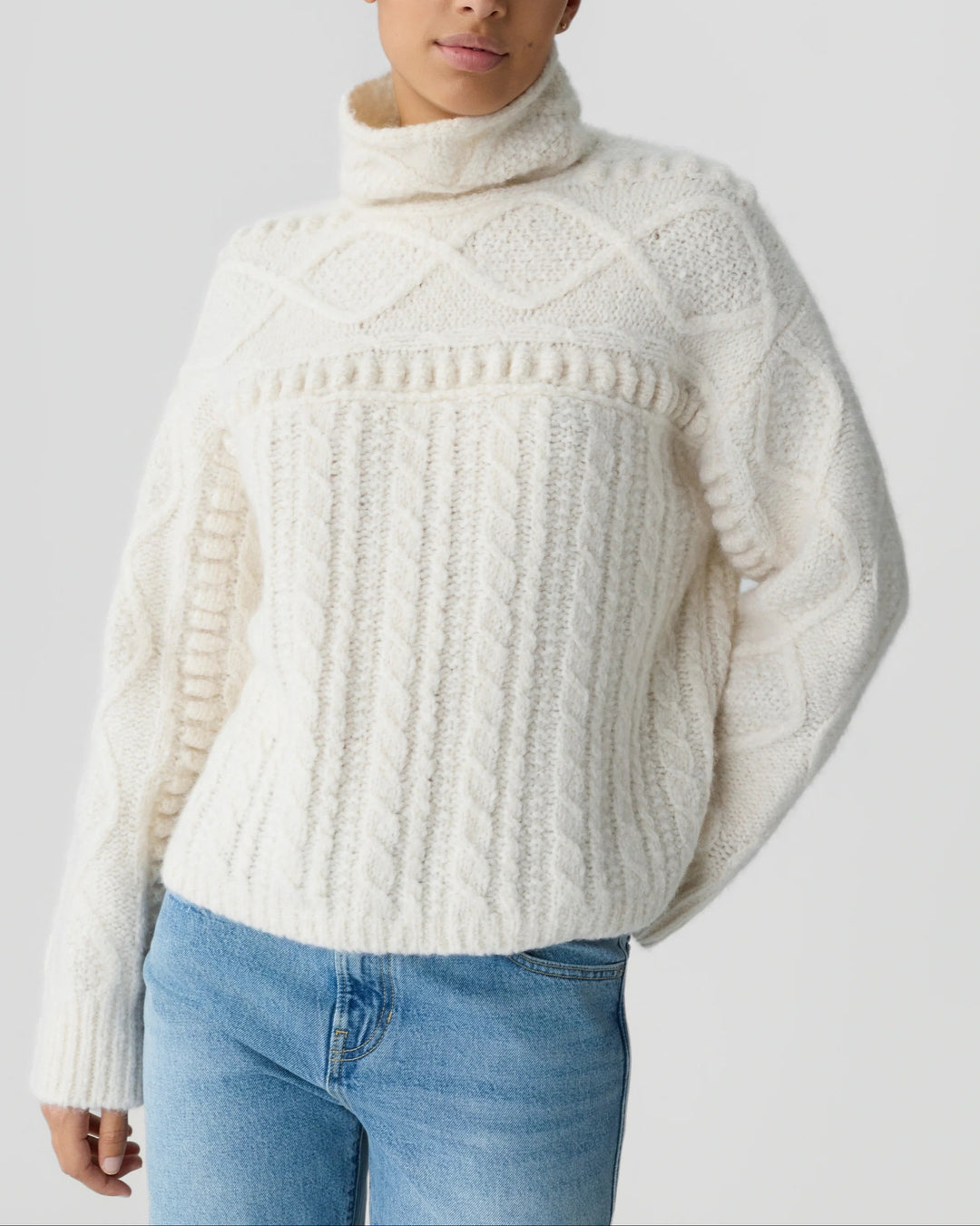 Super Cloud Turtleneck | Cream