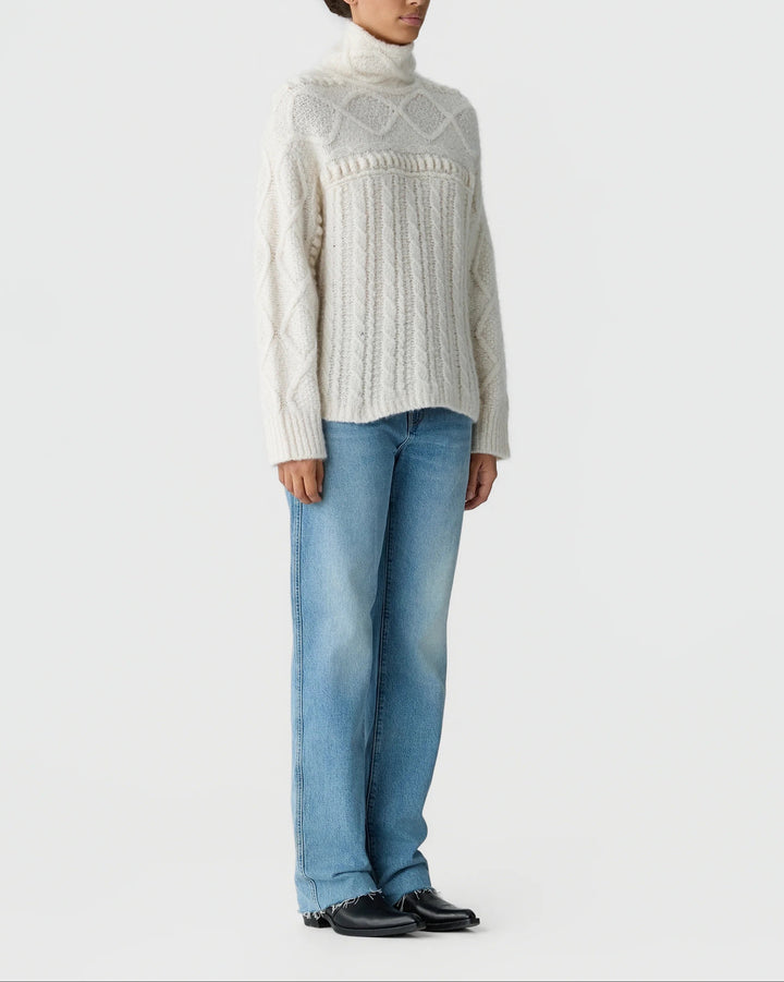 Super Cloud Turtleneck | Cream
