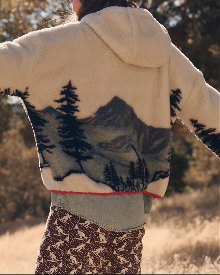 The Plush Horizon Full Zip | Snowcap View Landscape