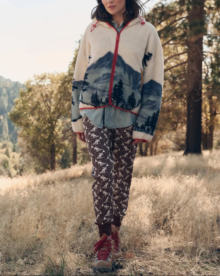 The Plush Horizon Full Zip | Snowcap View Landscape