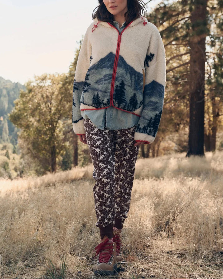 The Plush Horizon Full Zip | Snowcap View Landscape