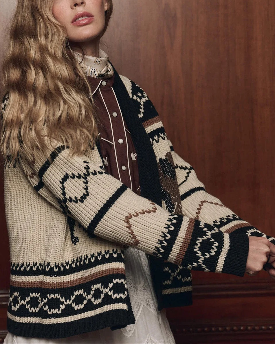 The Bear Lodge Cardigan | Black