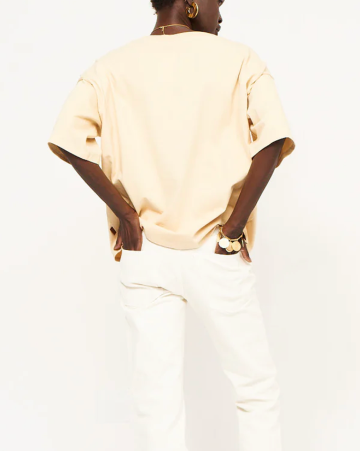 The V Tee | Butter