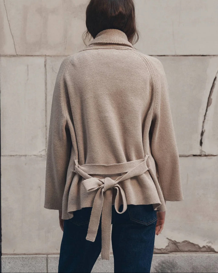 The Commander Riding Cardigan | Cream
