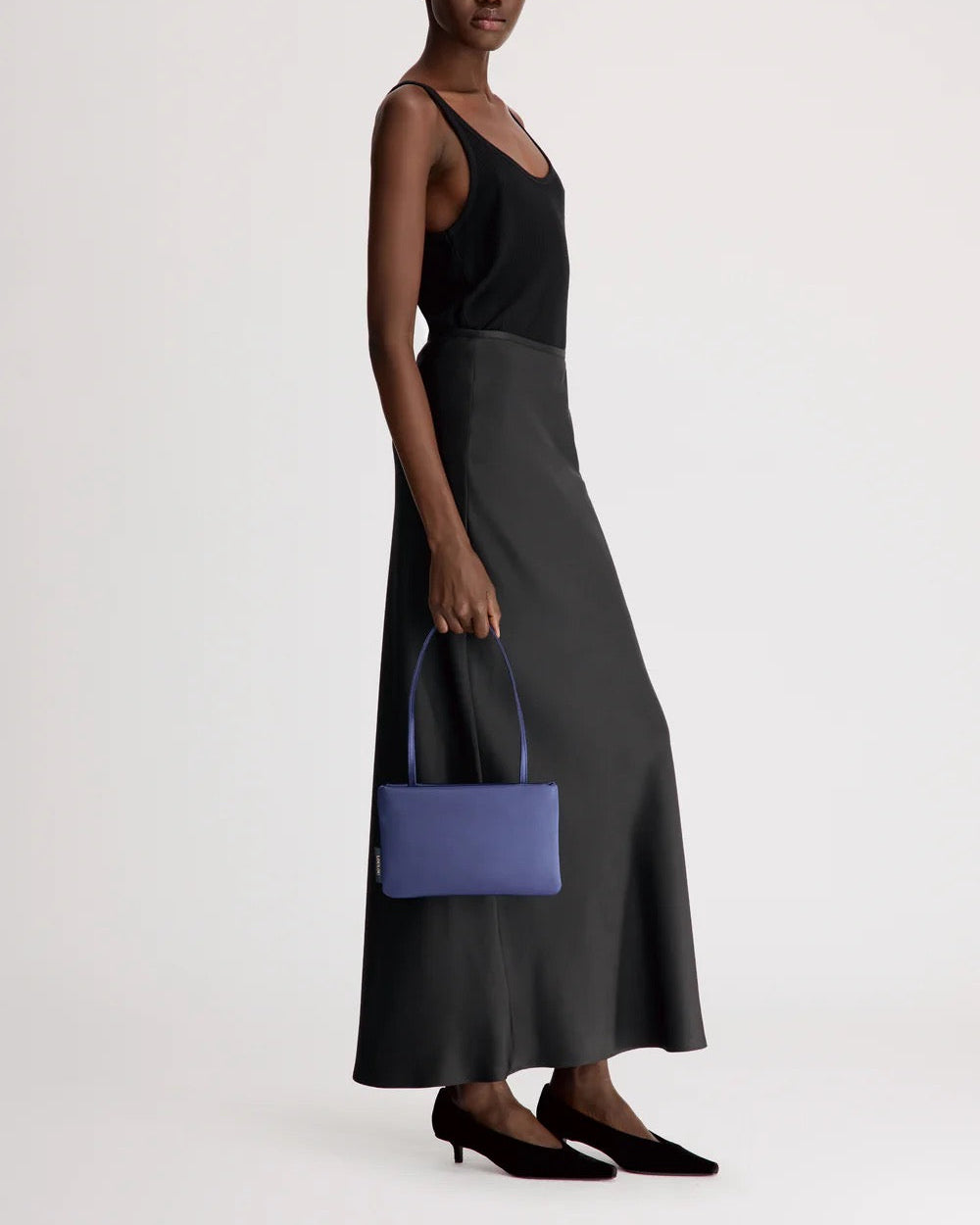 Eli A-Line Maxi Skirt | Black