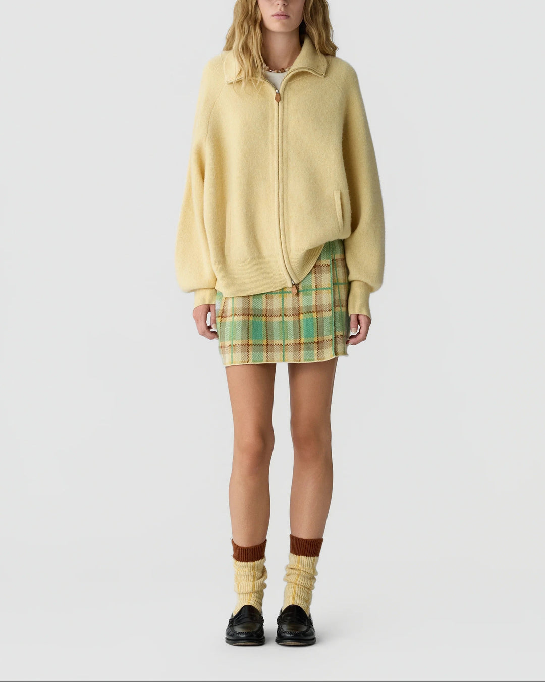 Felted Zip Jacket | Butter
