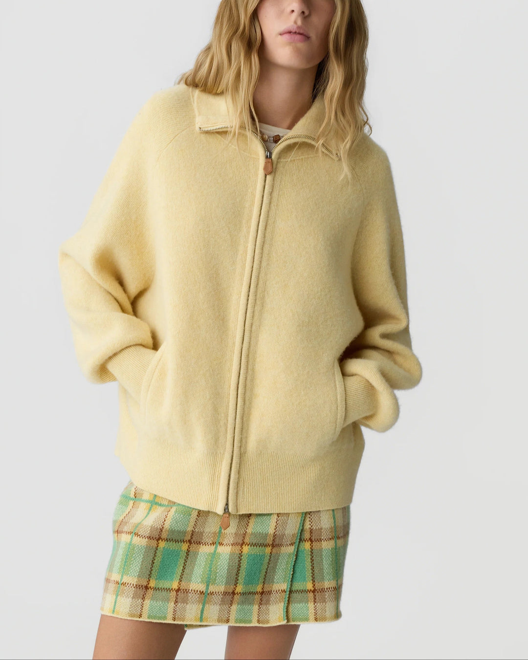 Felted Zip Jacket | Butter