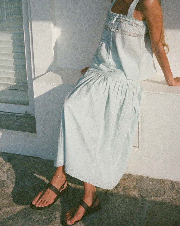 Irati Skirt | Baby Blue