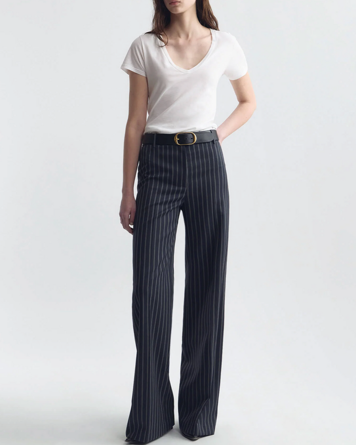 Rivers Pant | Marine Blue Pinstripes