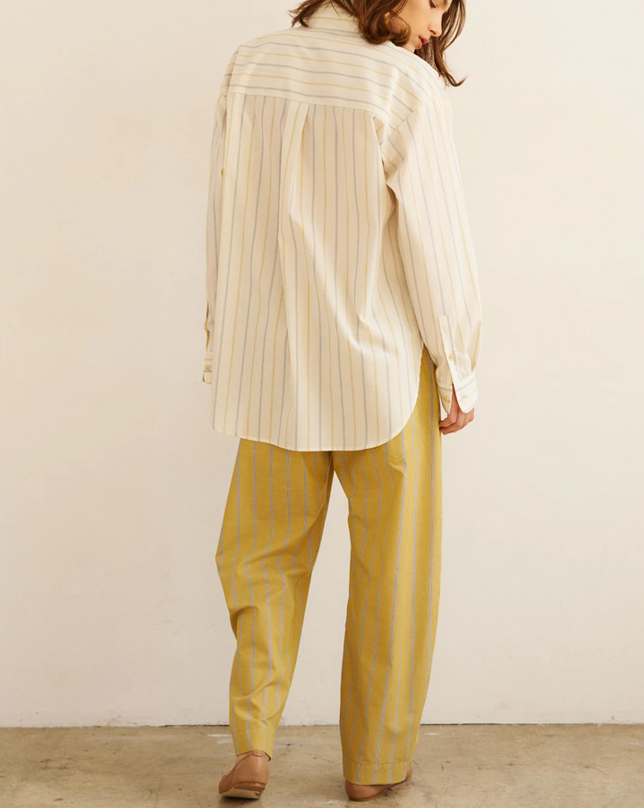 The Essential Shirt | Ivory Stripe