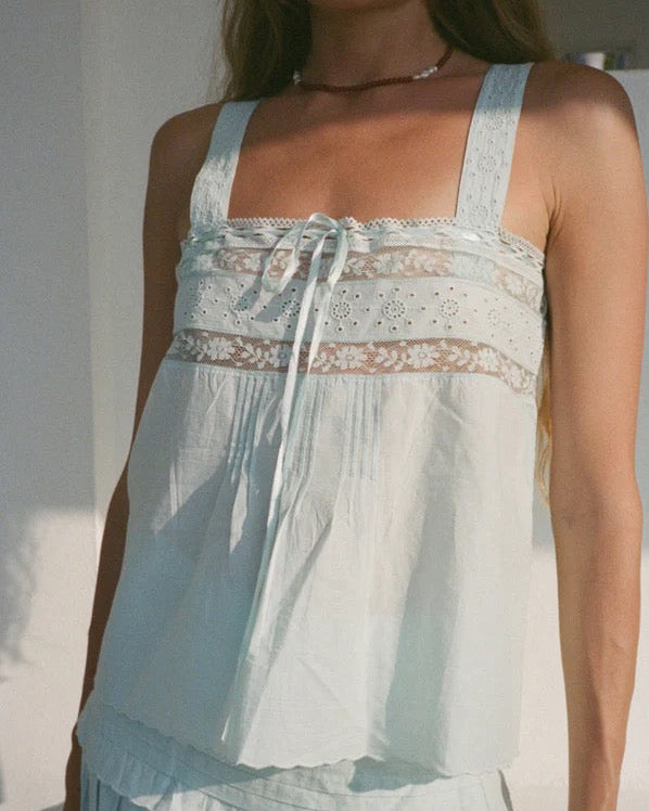 Euri Top | Baby Blue