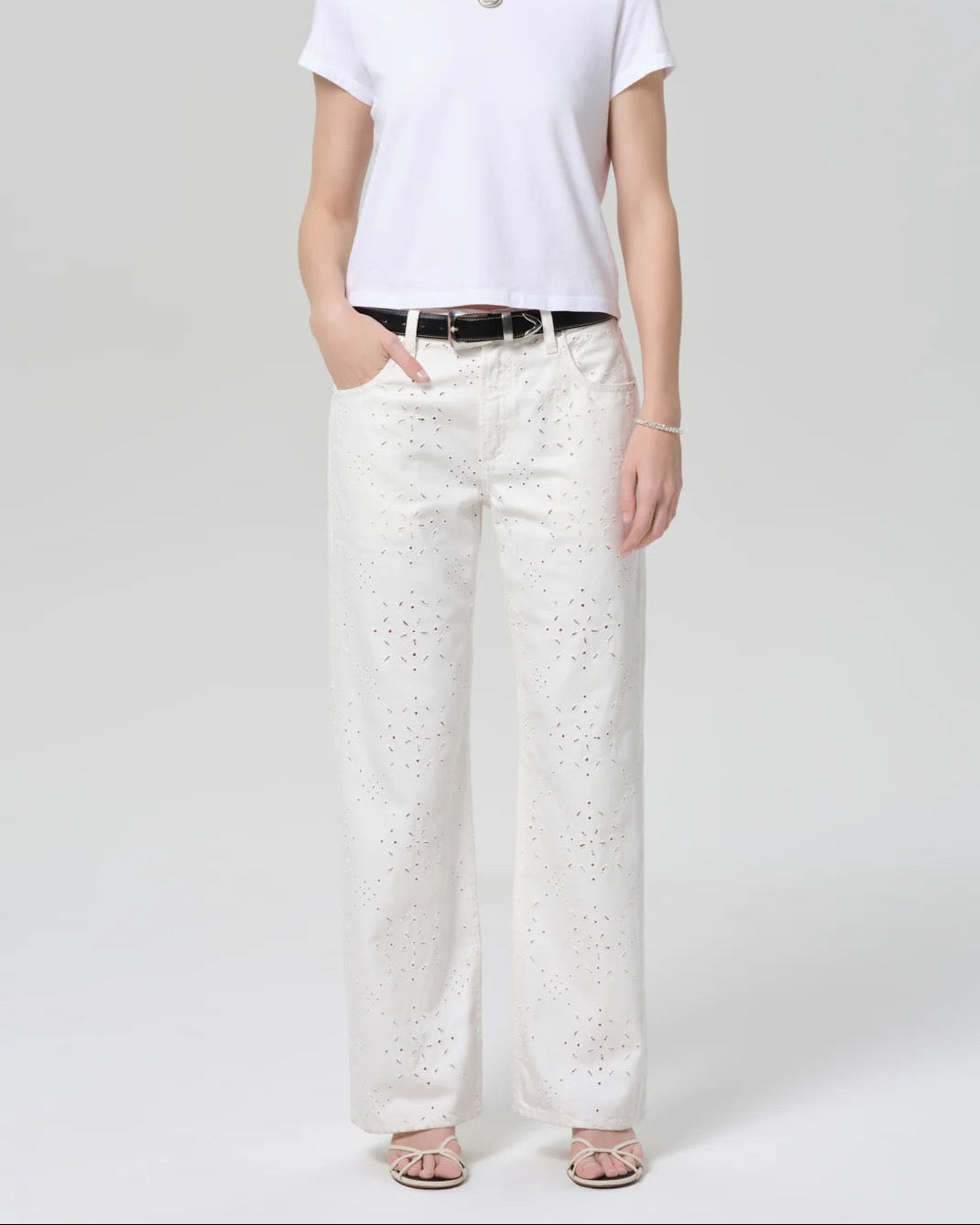 Lindz Easy Straight | Blanc