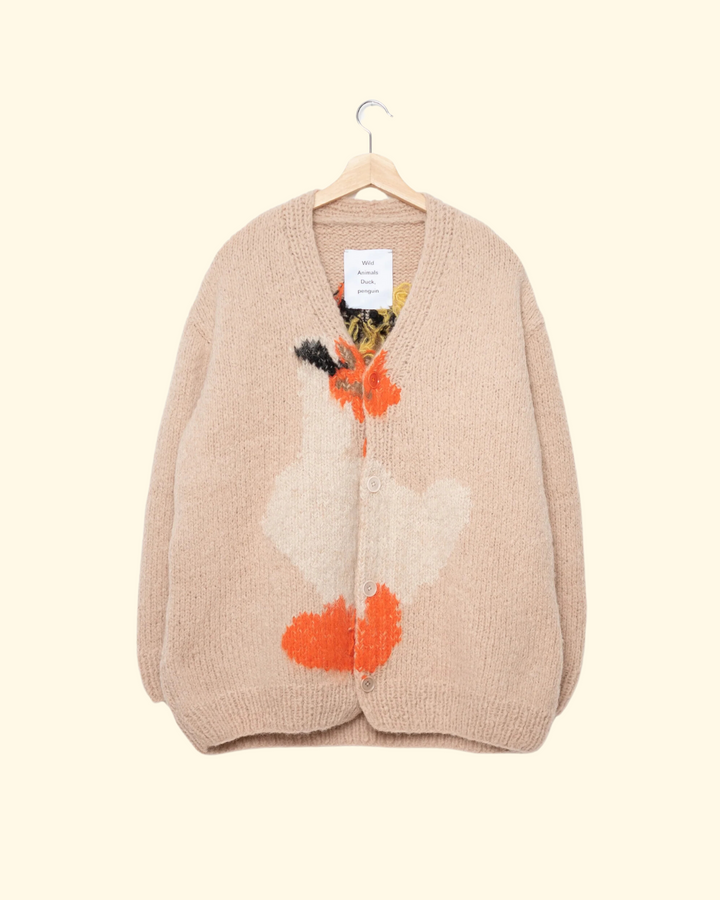 Penguin Duck Sweater | Camel