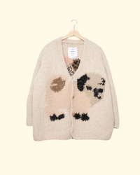 Pug Goats Sweater | Beige