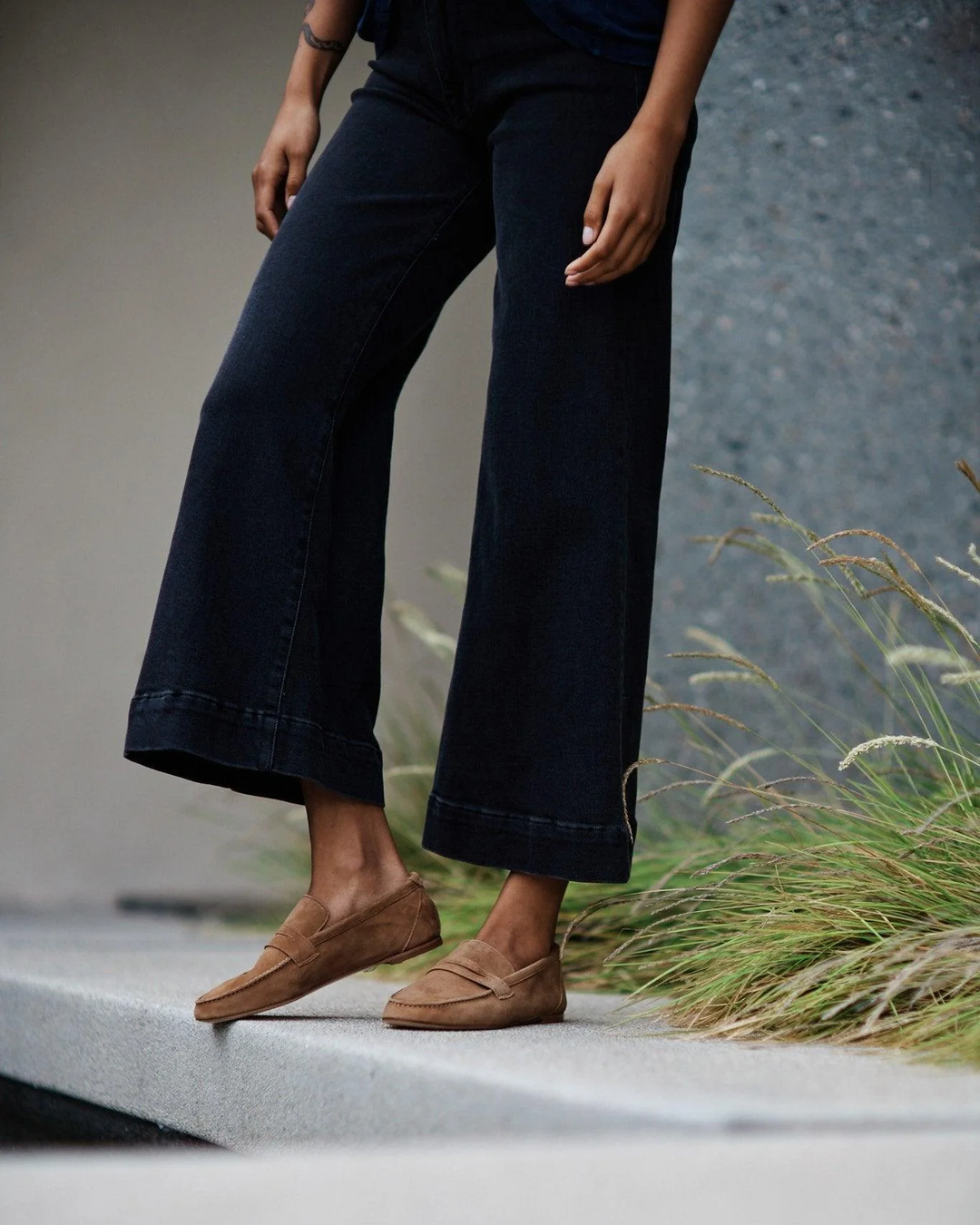 Penny Loafer | Suede Clove