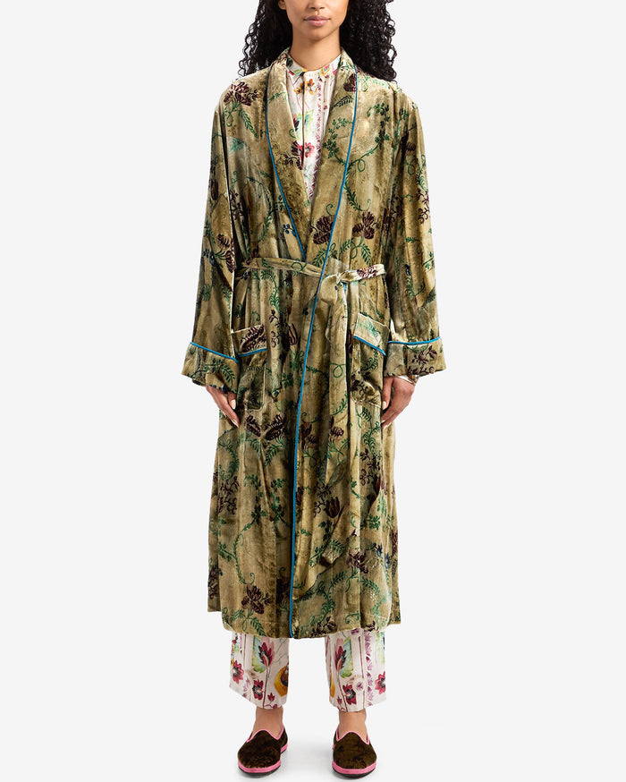 Kanpur Dressing Gown | Pharaoh's Gold