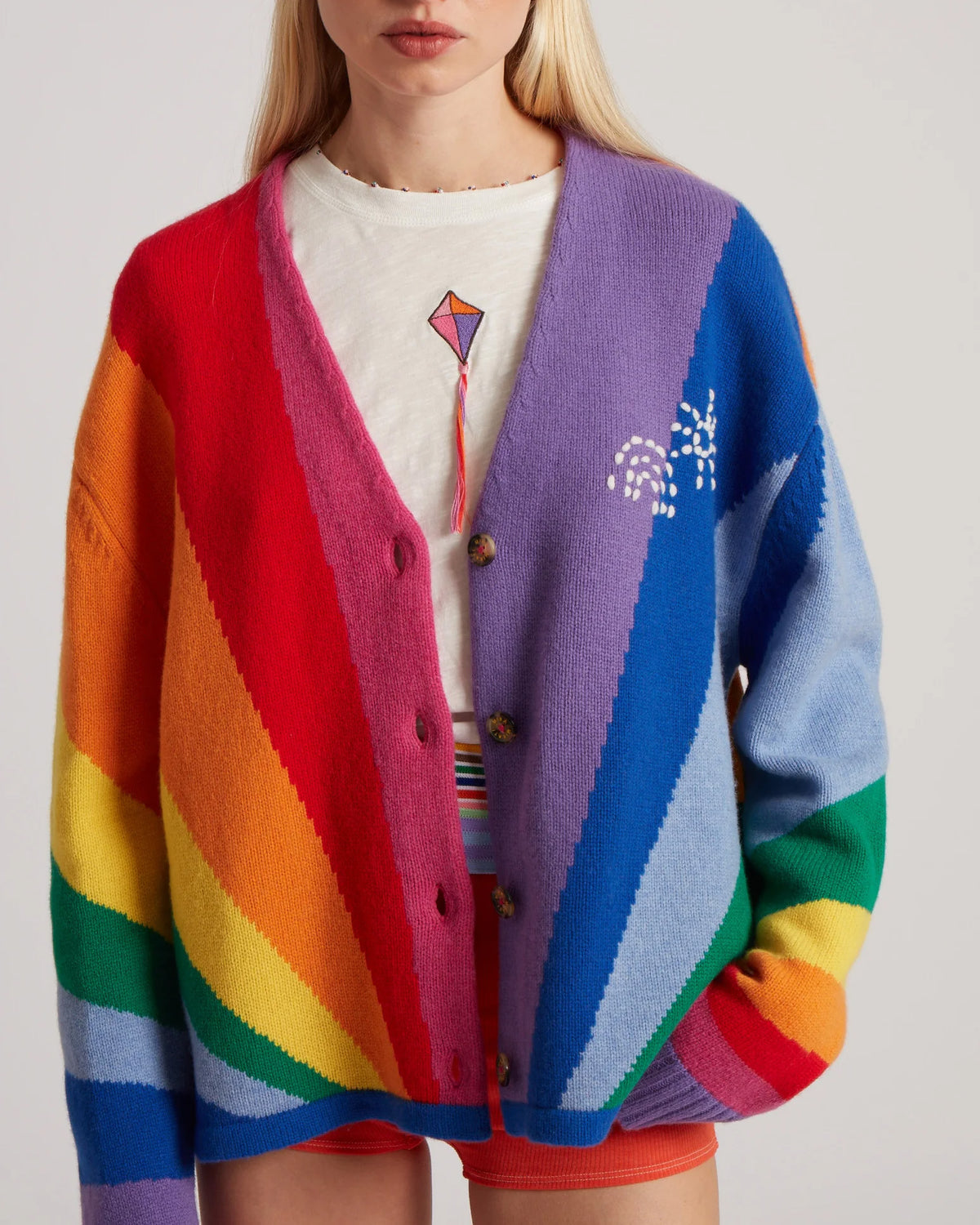 Rainbow Ray Cardigan | Multi