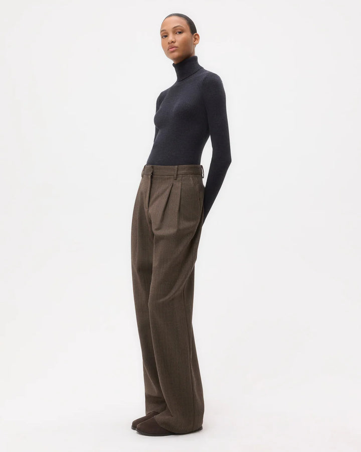 Knit Turtleneck | Dark Charcoal